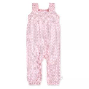 Burt's Bees Baby Chevron Jumpsuit in Peach